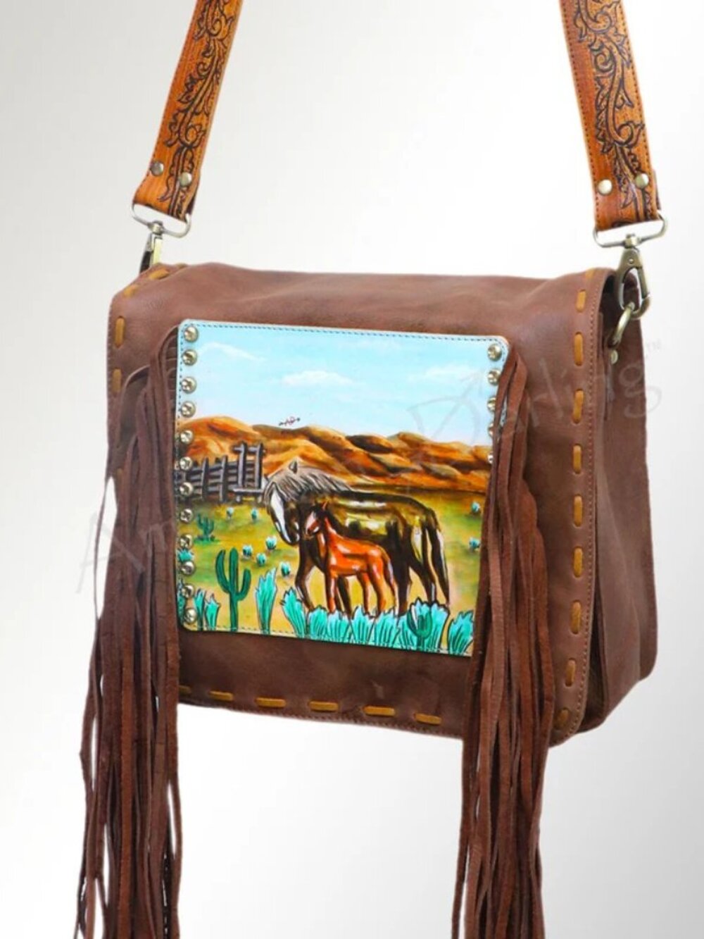 American Darling Horses in the Meadow